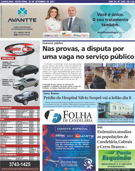 Jornal Semanal Folha de Candelária