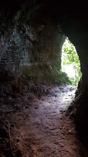 Gruta do índio, na Linha São Luiz, será um dos pontos pelos quais os participantes irão passar