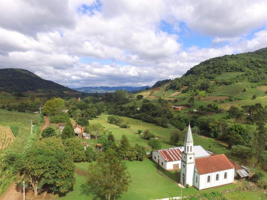 Vista atual da localidade do Quilombo