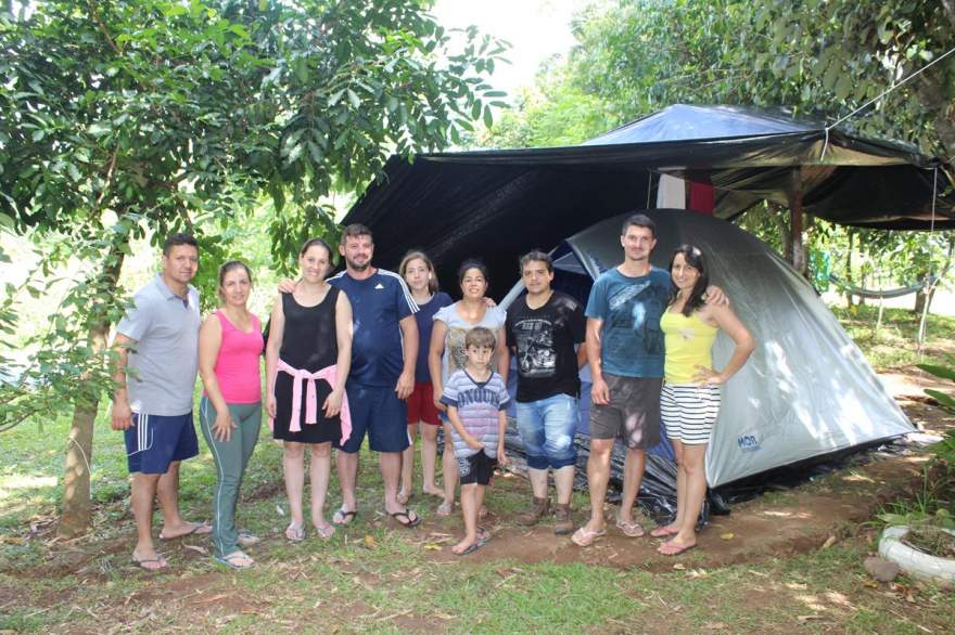 Famílias de Sobradinho elogiaram estrutura na área de camping