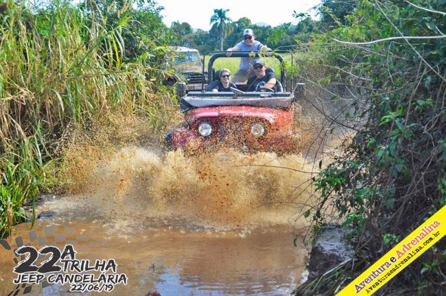 Registros da trilha feitos pelos site aventura e adrenalina