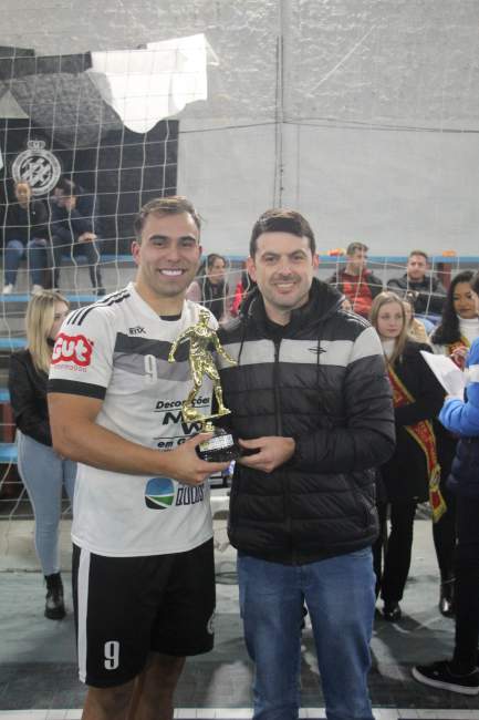 Nathan Machado foi o goleador da livre 