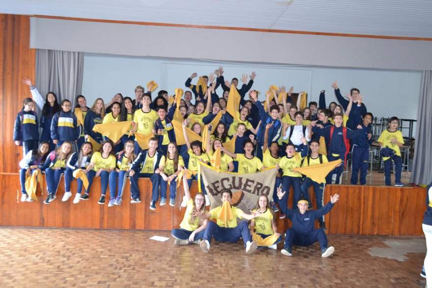 Legueros: a equipe vencedora da 23ª edição da Gincana Farroupilha do Colégio Medianeira