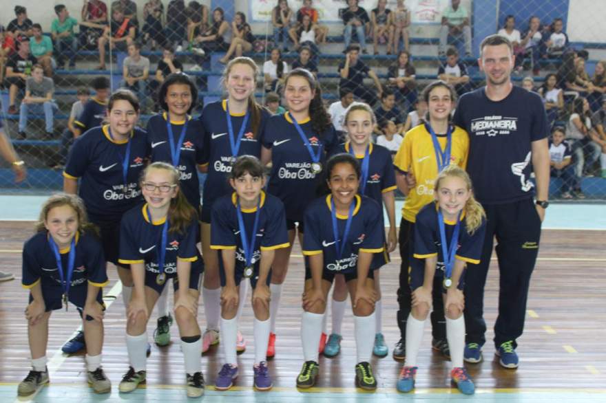Futsal Mirim Feminino: Medianeira - Terceiro Lugar