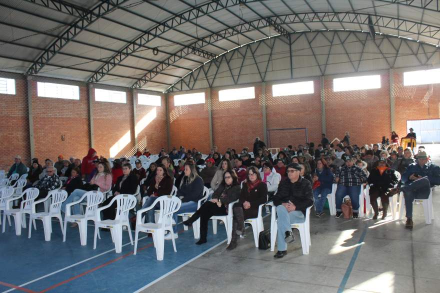 Público prestigiou a palestra sobre saúde do homem e da mulher rural