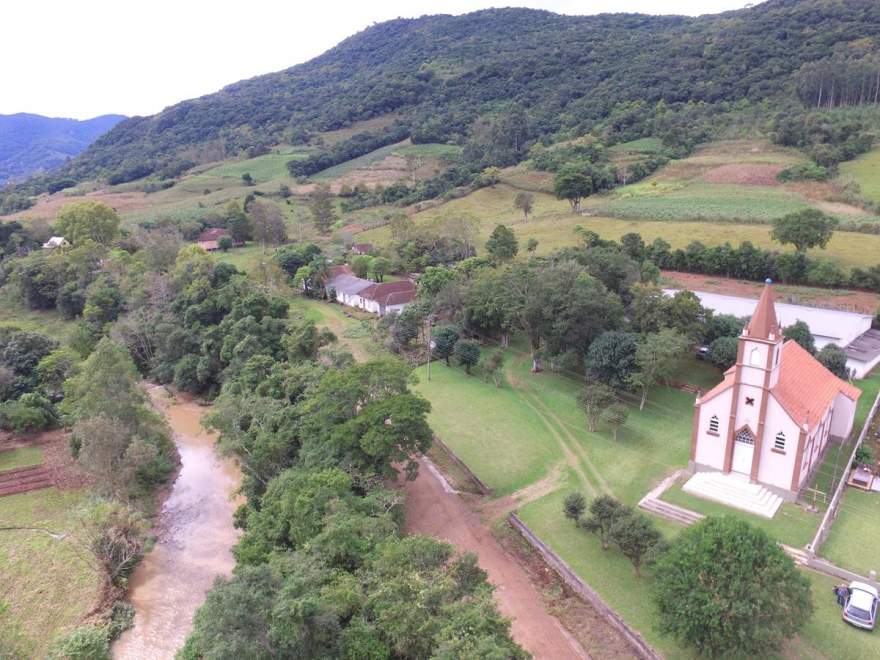 Vista atual da localidade do Quilombo