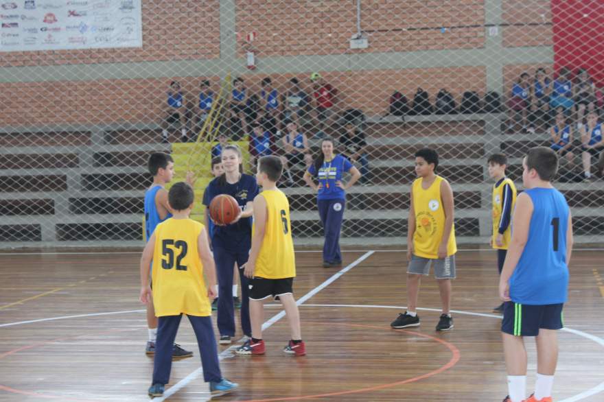 Após solenidade ocorreram jogos de integração entre os núcleos