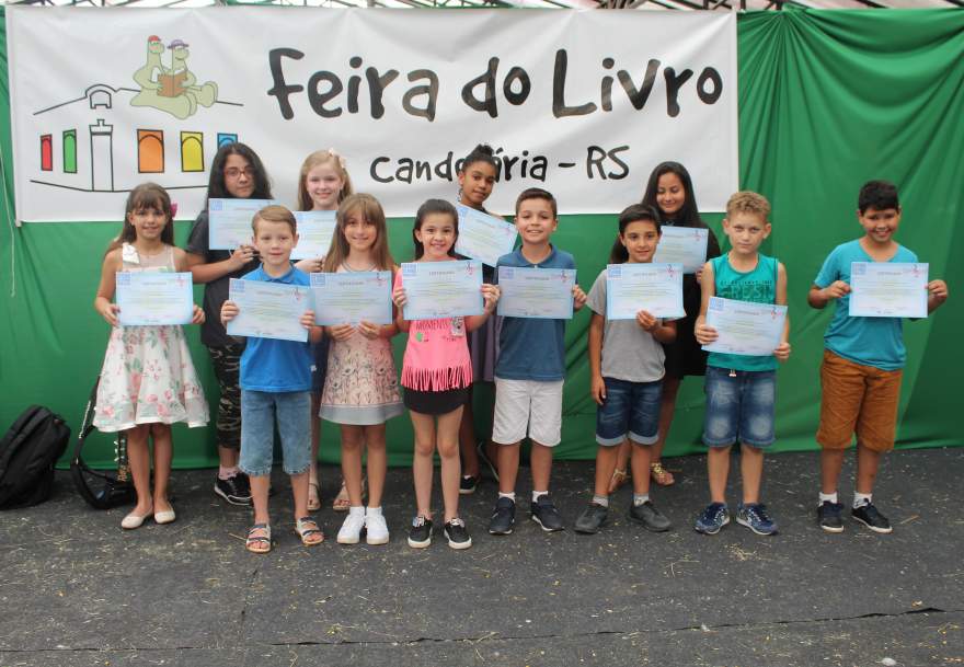 Os participantes da categoria mirim