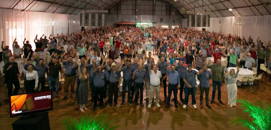 Assembleia foi realizada em Ibirubá, município sede da cooperativa | Foto: Arquivo / Cotribá 