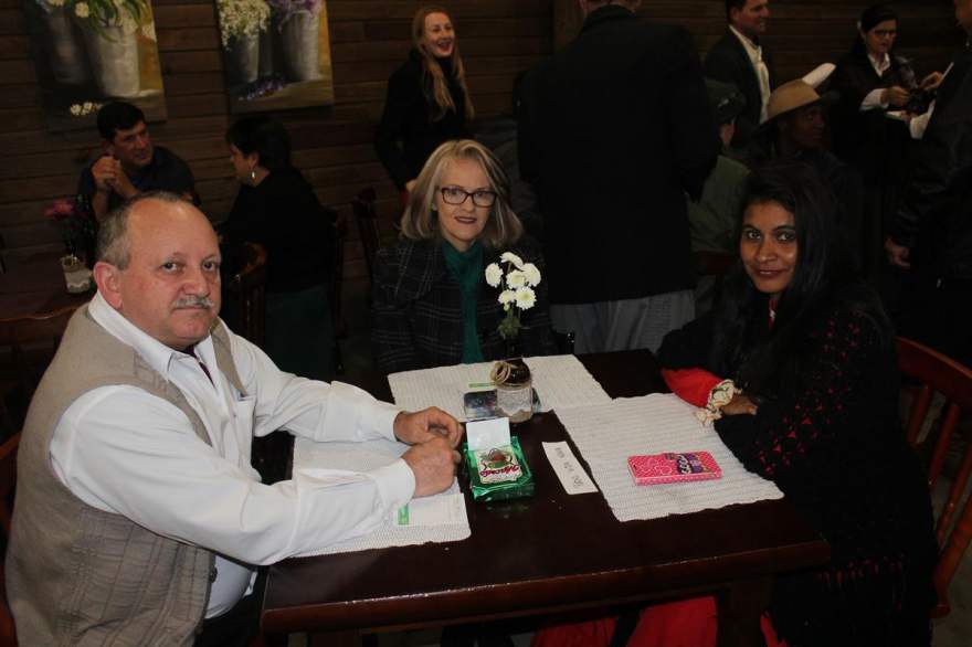 Moacir Rodrigues, Zeni Richter e Beatriz Madalena