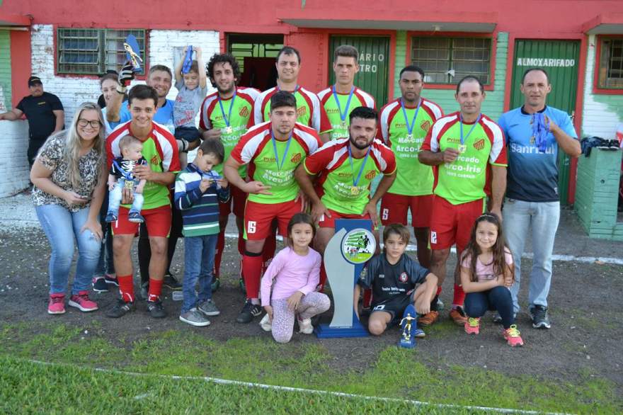 Novo São João A conquistou o título do Campeonato Municipal de futebol sete de Novo Cabrais