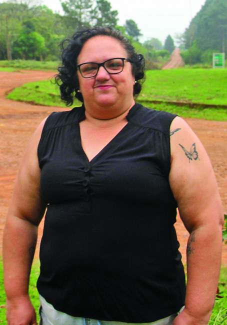 Márcia da Cunha: asfalto muda tudo