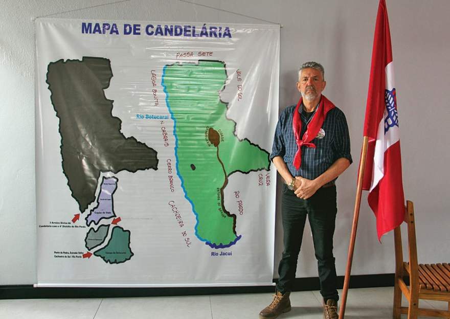 Rediske: “o território de Candelária vai até o Rio Jacuí” 