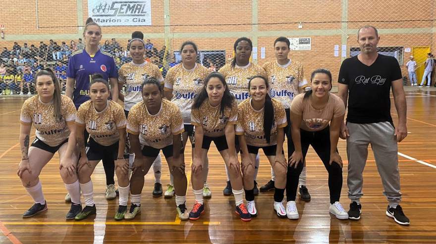 A equipe do Falcons (feminino)