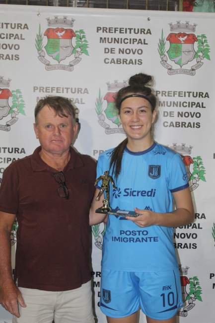 Júlia foi a goleadora do feminino