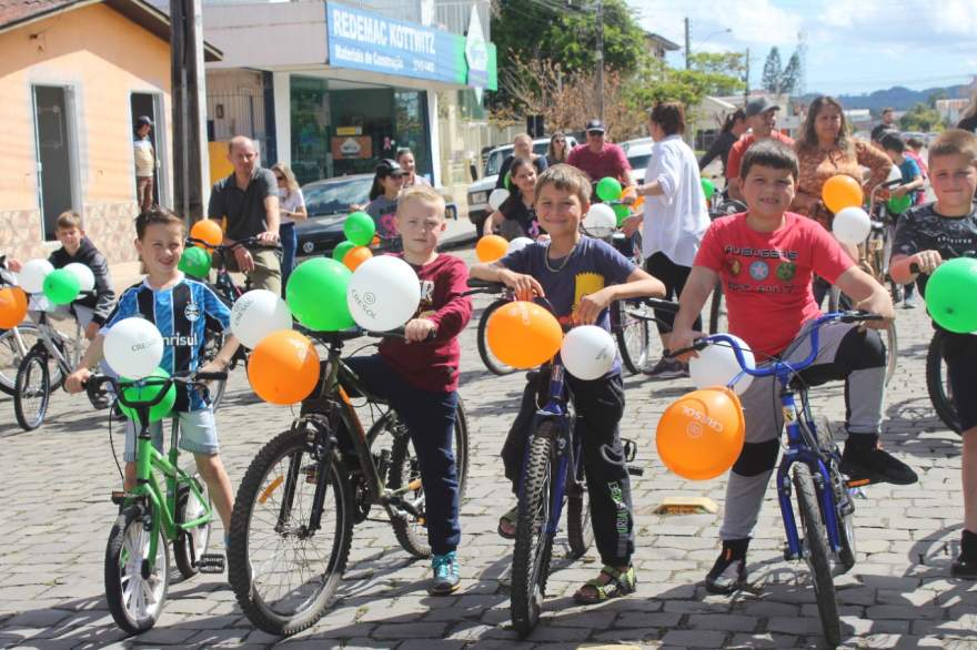 A participação no evento é liberada para ciclistas de todas as idades