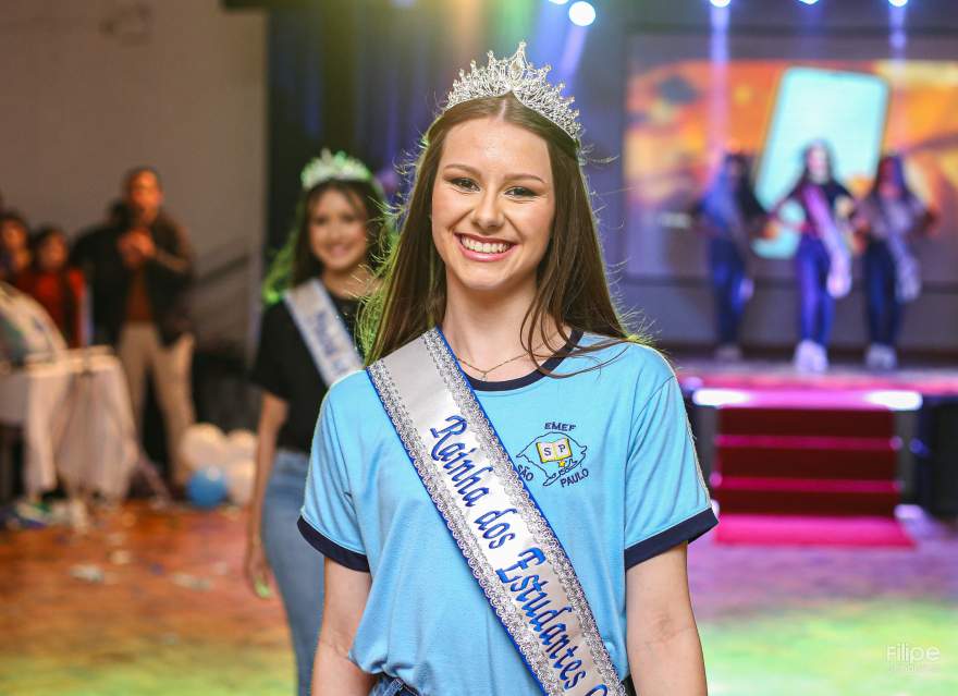 A Rainha Juvenil Emanuele Englert, da São Paulo