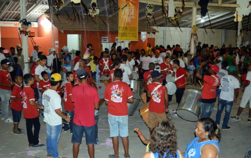 Registro de um dos últimos eventos de Carnaval em Candelária, que aconteceu em 2025, no Parque de Eventos