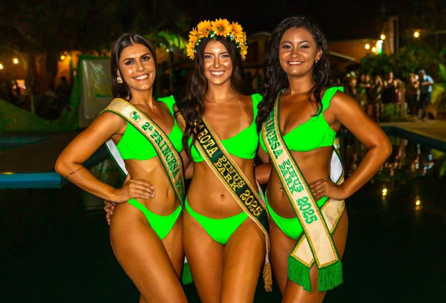 Daniela Butzlaff, Júlia Gewher Borges e Isabel Lopes

