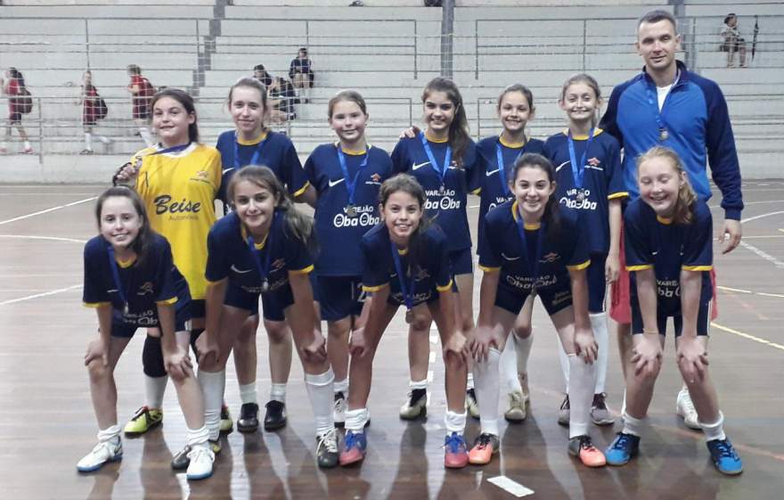 Medianeira: 3º lugar mirim feminino