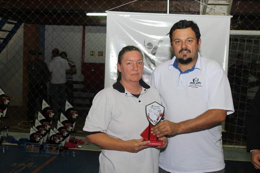 A premiação para a equipe de arbitragem