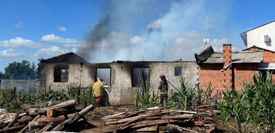 Foto: Bombeiros Voluntários de Candelária / Divulgação