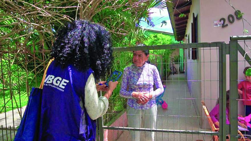 Mais de 27 mil habitantes já foram alcançados pelos recenseadores do IBGE | AI Prefeitura / Divulgação