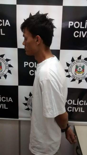 Guilherme Leite Severo, 24 anos, detido por violência doméstica 