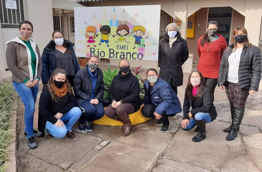 Atividade envolveu toda a equipe da EMEI Rio Branco