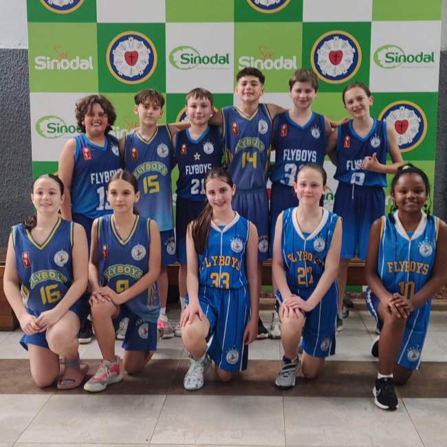 Sub 12 misto esteve em São Leopoldo para disputar o estadual. (Foto: Divulgação | Flyboys)