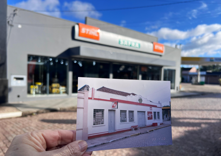 A antiga Bebidas Botucaraí, atualmente, Safra