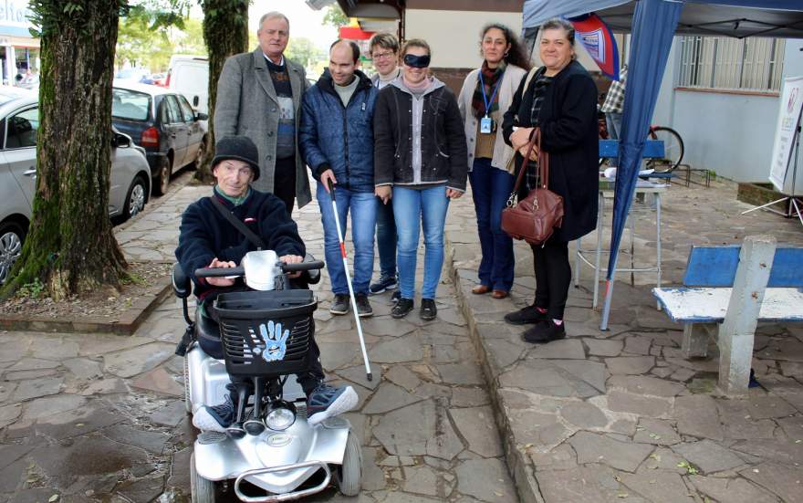 Ações nas ruas fizeram parte do evento