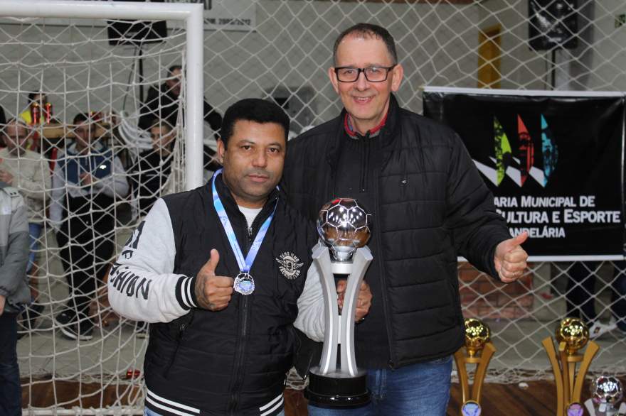 Ewaldo Prass, vice-campeão da categoria veteranos