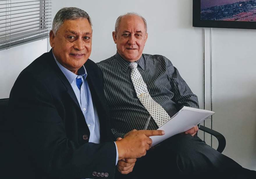 Deputado Adolfo Brito conversou com o Secretario Estadual de Minas e Energia, José Francisco Braga sobre as obras da subestação Candelária II