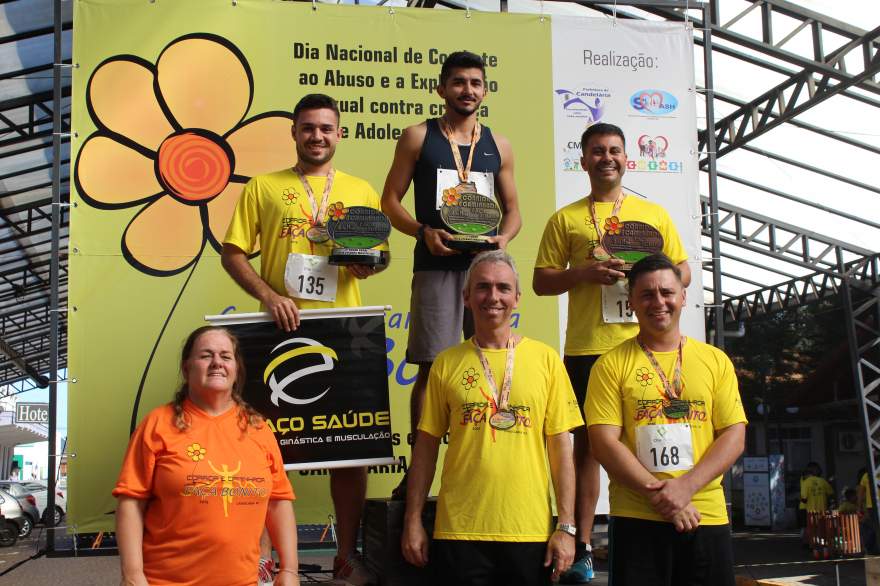 Premiação 25/29 anos masculino 4km