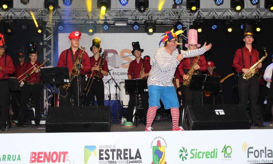 Show na Estrela Multifeira, em Estrela