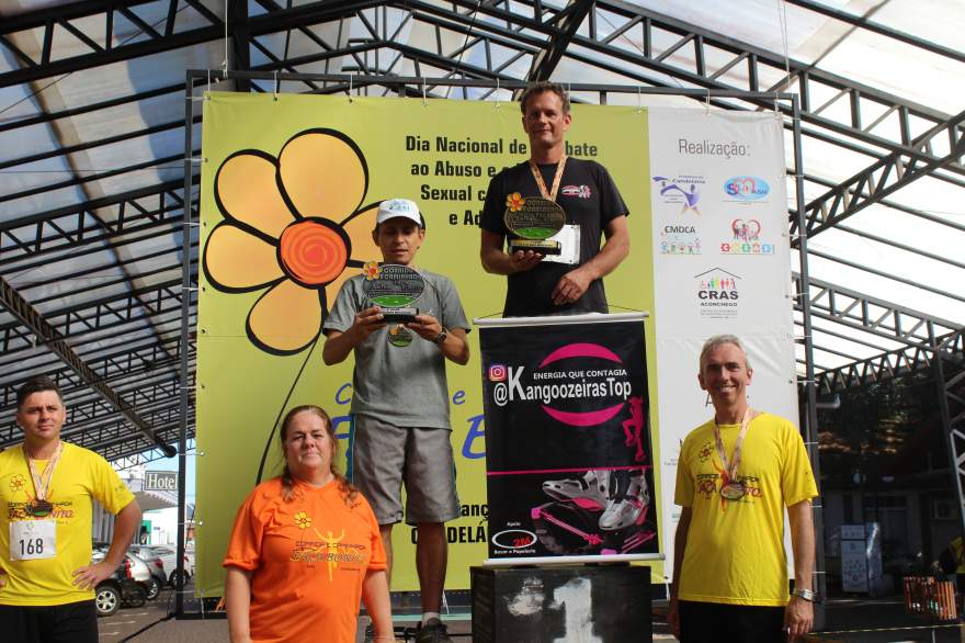 Premiação 45/49 anos masculino 4km