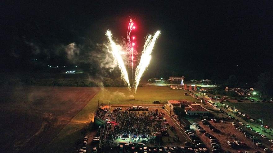 Tradicional show de fogos não acontecerá neste ano por conta da previsão de chuva 