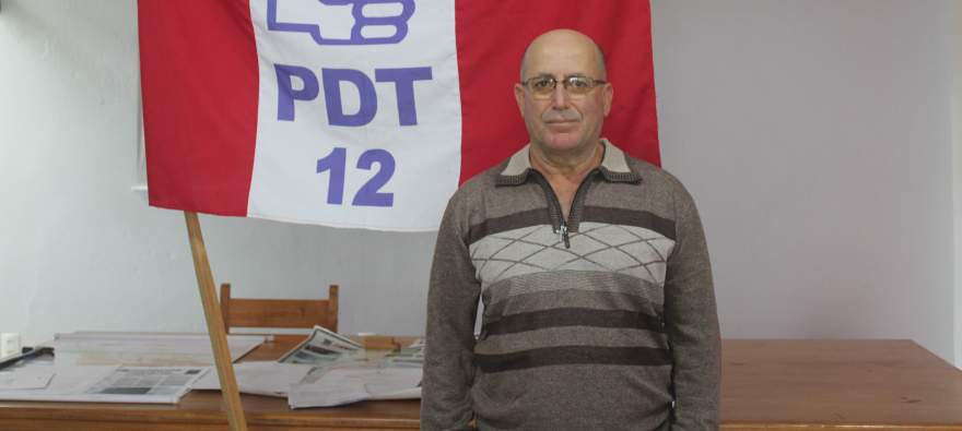 Rudimar Moraes: pronto para a batalha (Foto: Arthur L. Mallmann | Folha de Candelária)