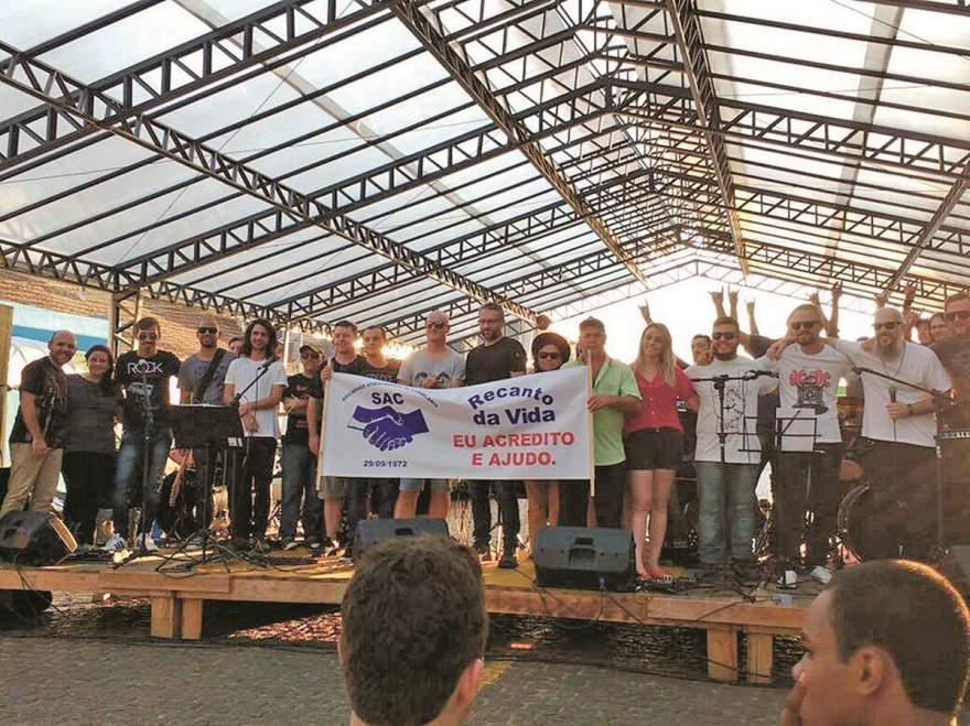 Bandas de Rock voltam a se apresentar na rua Coberta na tarde deste sábado - Crédito: Divulgação