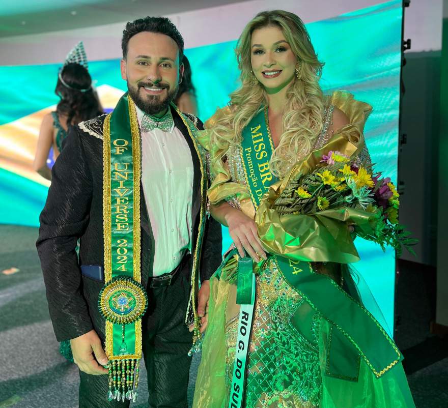 Dionatan e Taís Graeff estarão representando o Brasil na final.