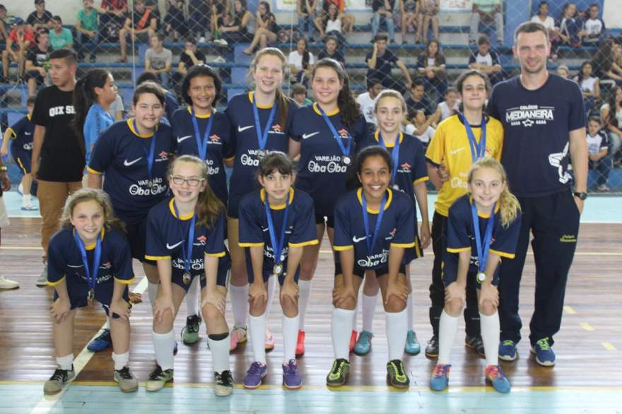 Futsal Infantil Feminino: Medianeira - Vice-campeão
