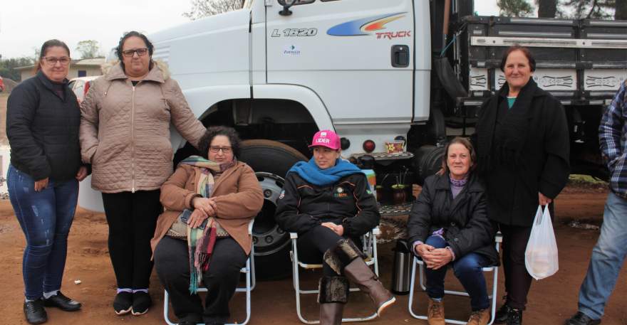 Representantes do Grupo de Mulheres 