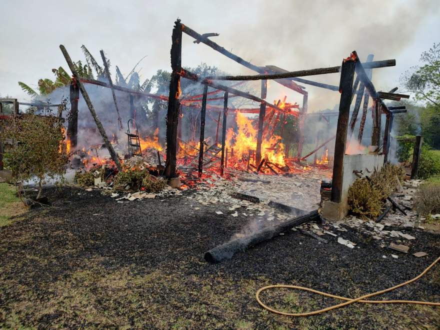 Foto: Arzélio Strassburger / Bombeiros Voluntários