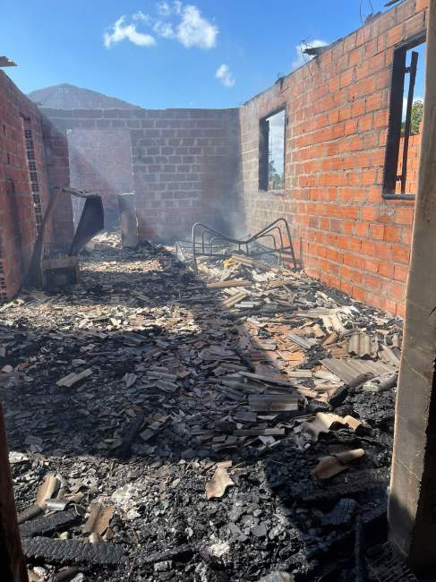 Foto: Bombeiros Voluntários de Candelária / Divulgação