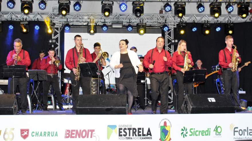 Show na Estrela Multifeira, em Estrela