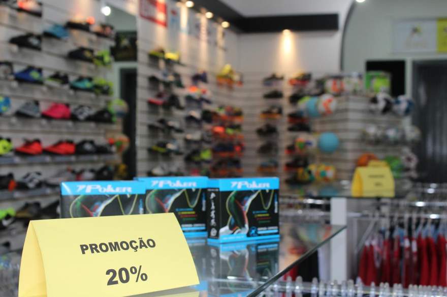 Promoção de reinauguração: artigos da loja estão com 20% de desconto 