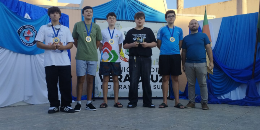 Categoria Sub-15, com Marcellu em primeiro e Walter em segundo (Foto: Divulgação)