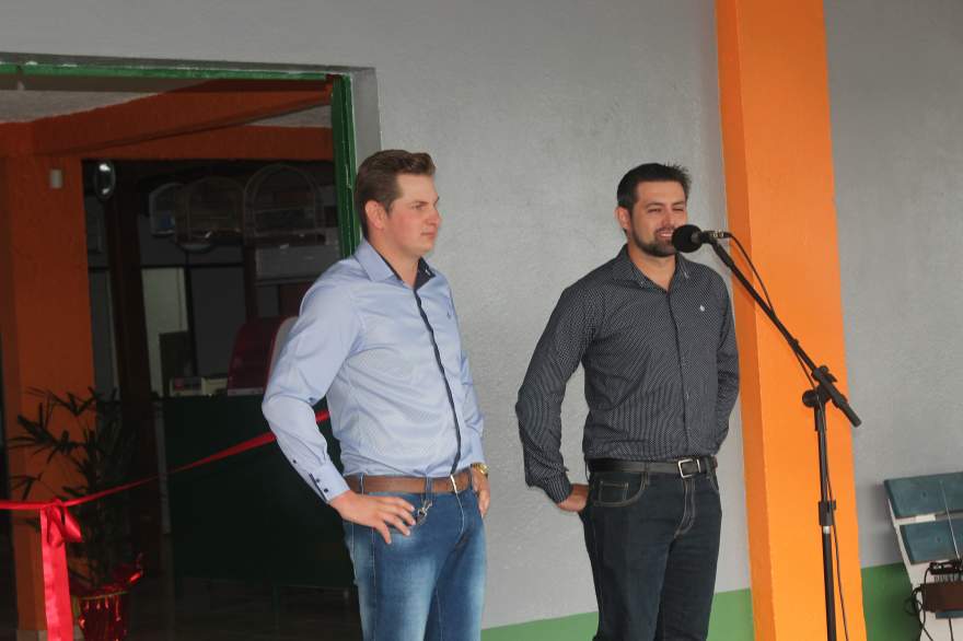 Os sócios proprietários Ivan Bernardy e Sinésio Mueller
