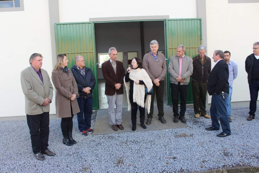 Deputado Federal Luis Carlos Heinze prestigiou ato de inauguração